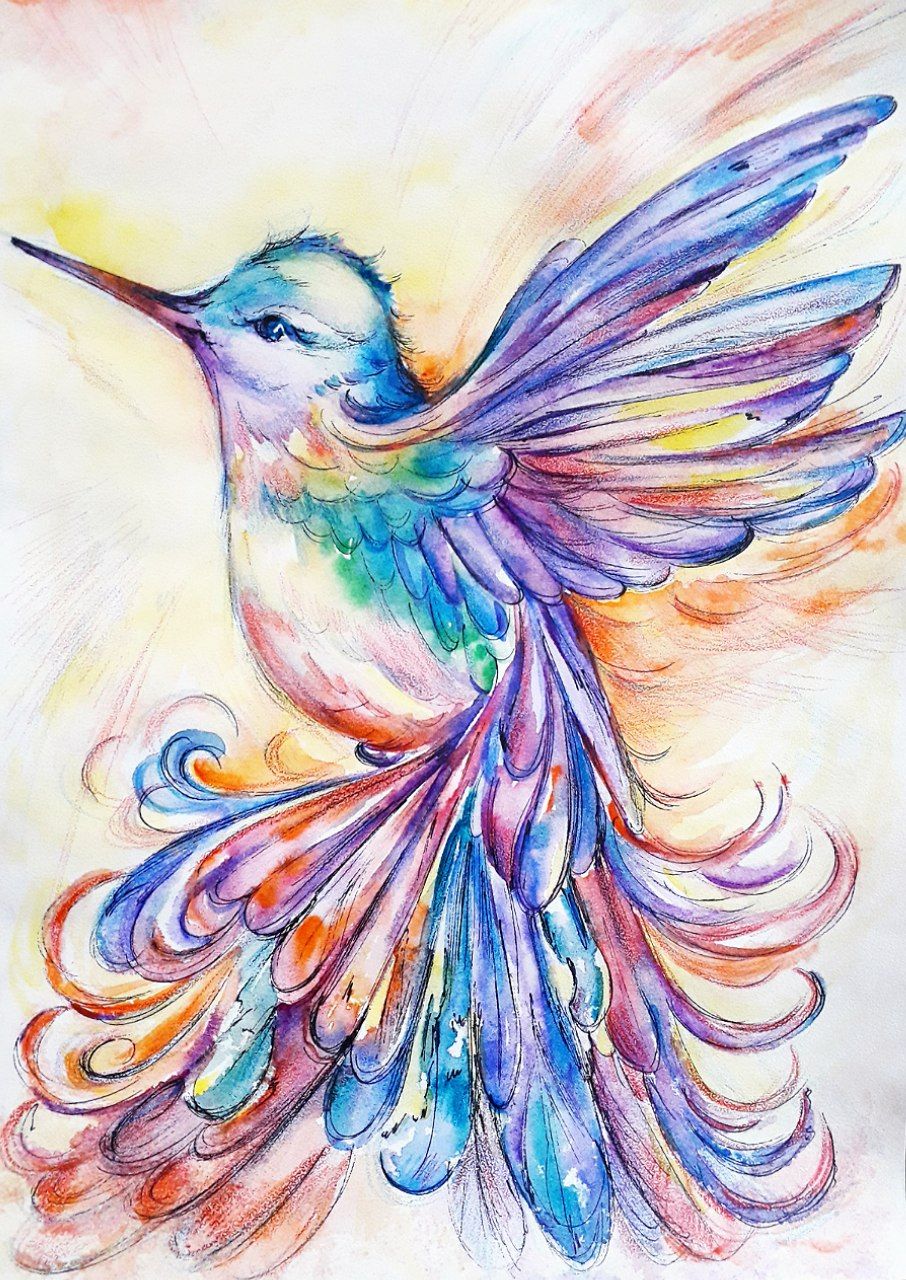 Птица радости и счастья